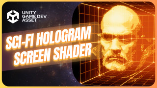 Sci-Fi Hologram Screen Shader